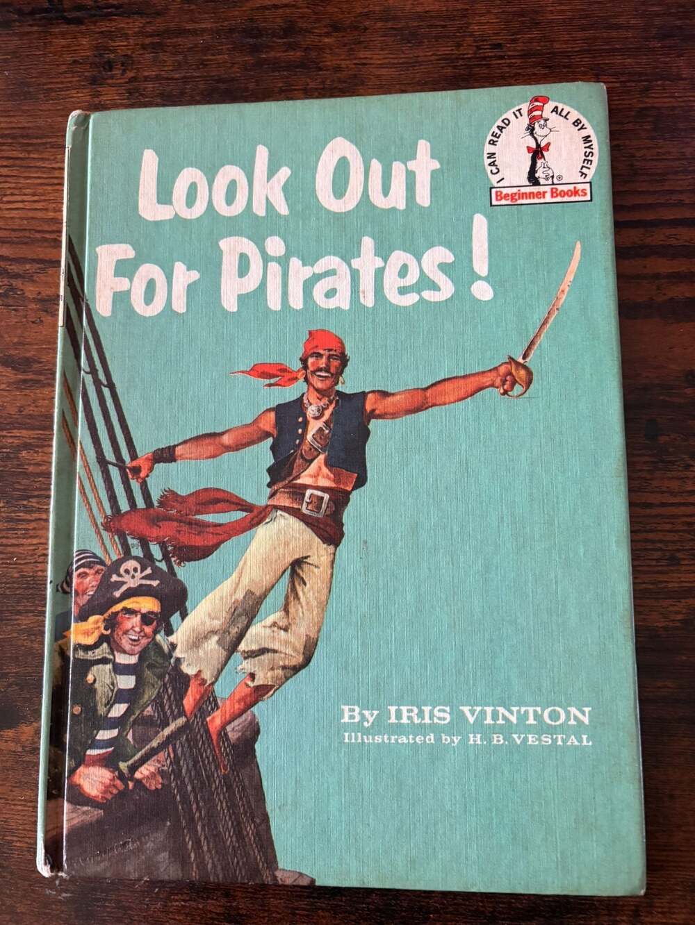 Look Out for Pirates! by Iris Vinton, Illustrated by H.B. Vestal (1961 Beginner